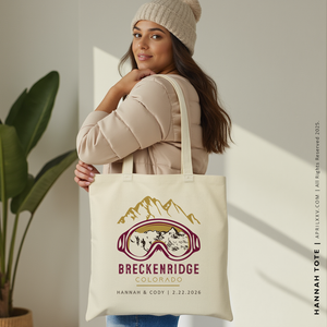 HANNAH | Breckenridge, Colorado Canvas Tote