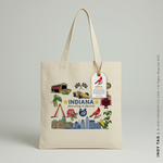 Load image into Gallery viewer, INDY | Indiana Souvenir Tote
