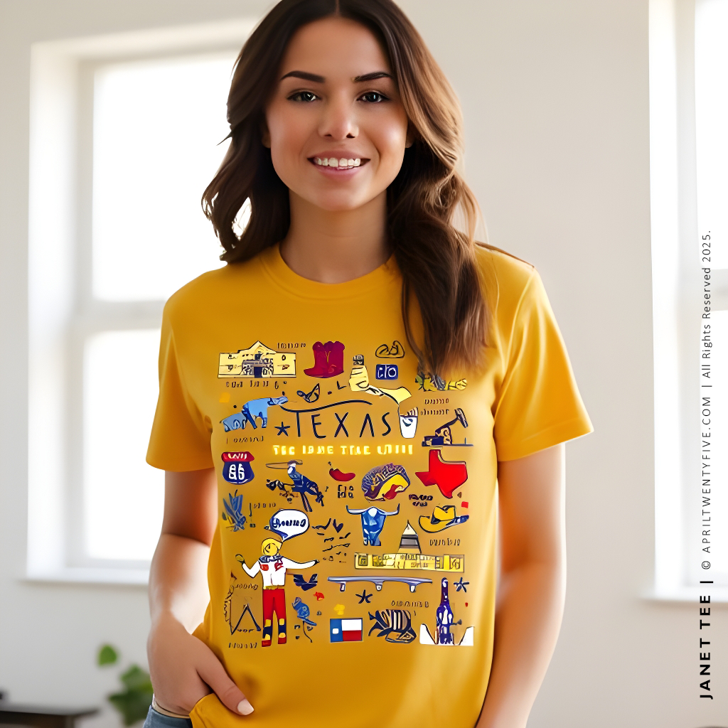 JANET | Texas Women's Graphic T-shirt