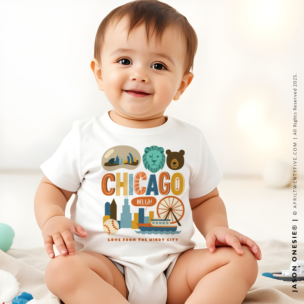 JASON | Chicago Love Baby Onesie®