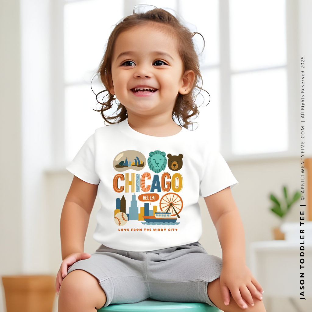 JASON | Chicago Toddler Graphic T-shirt