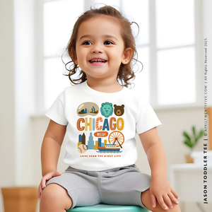 JASON | Chicago Toddler Graphic T-shirt