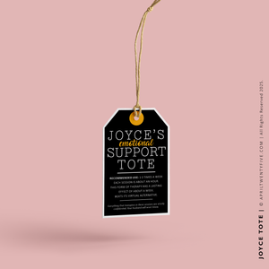 JOYCE | Shopping Therapy Canvas Tote