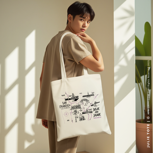 JULIE | San Francisco California Map Tote