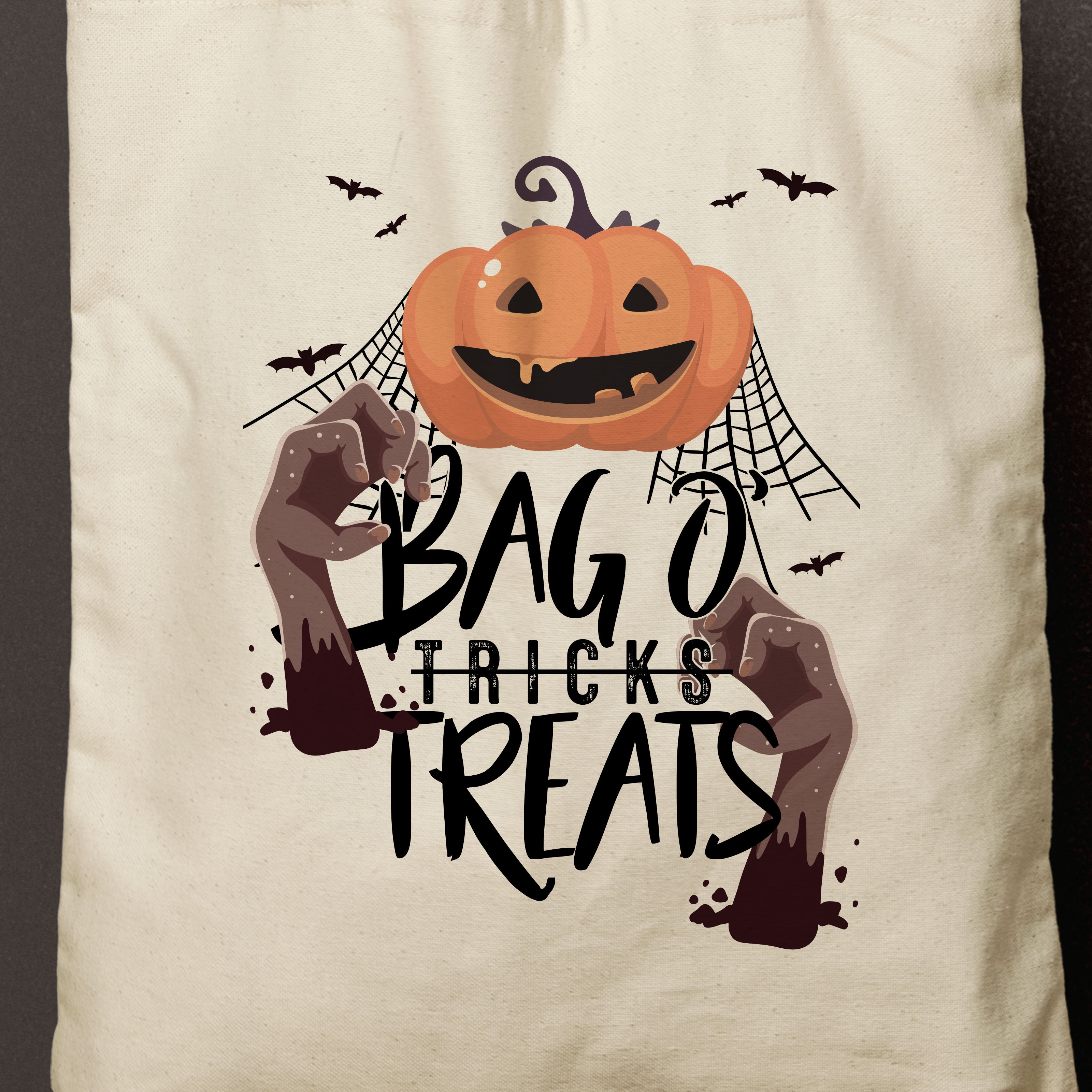 JACK | Bag of Tricks or Treats Canvas Tote