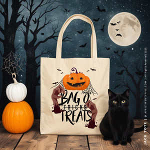 JACK | Bag of Tricks or Treats Canvas Tote