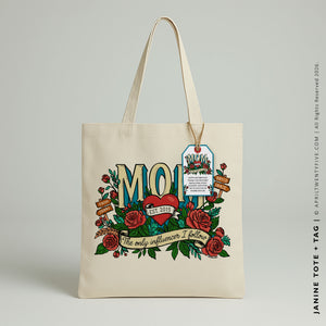 Janine Mom | Personalized Canvas Tote
