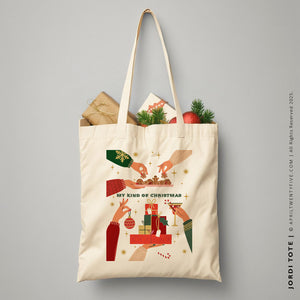 JORDI | My Kind of Christmas Holiday Tote