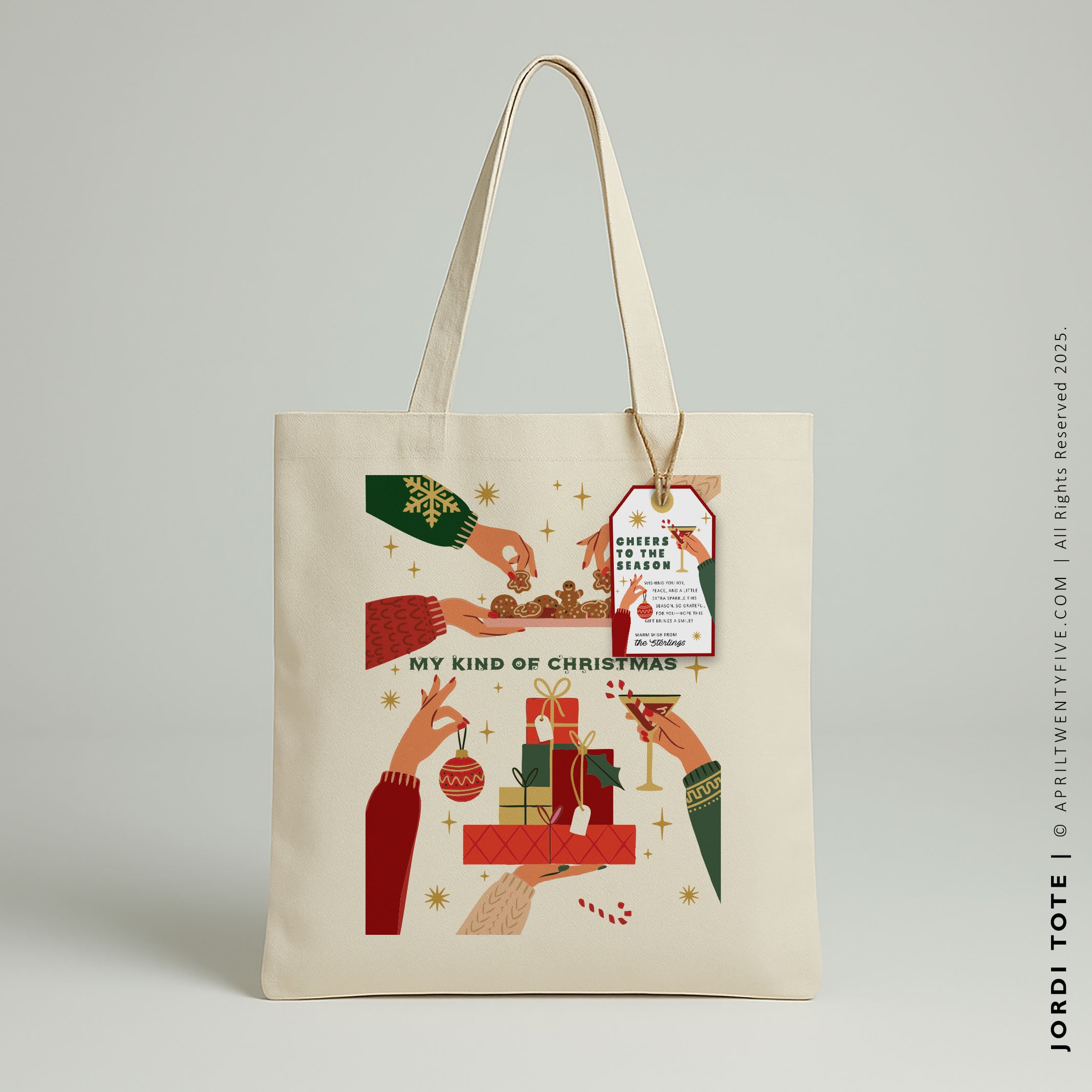 JORDI | My Kind of Christmas Holiday Tote