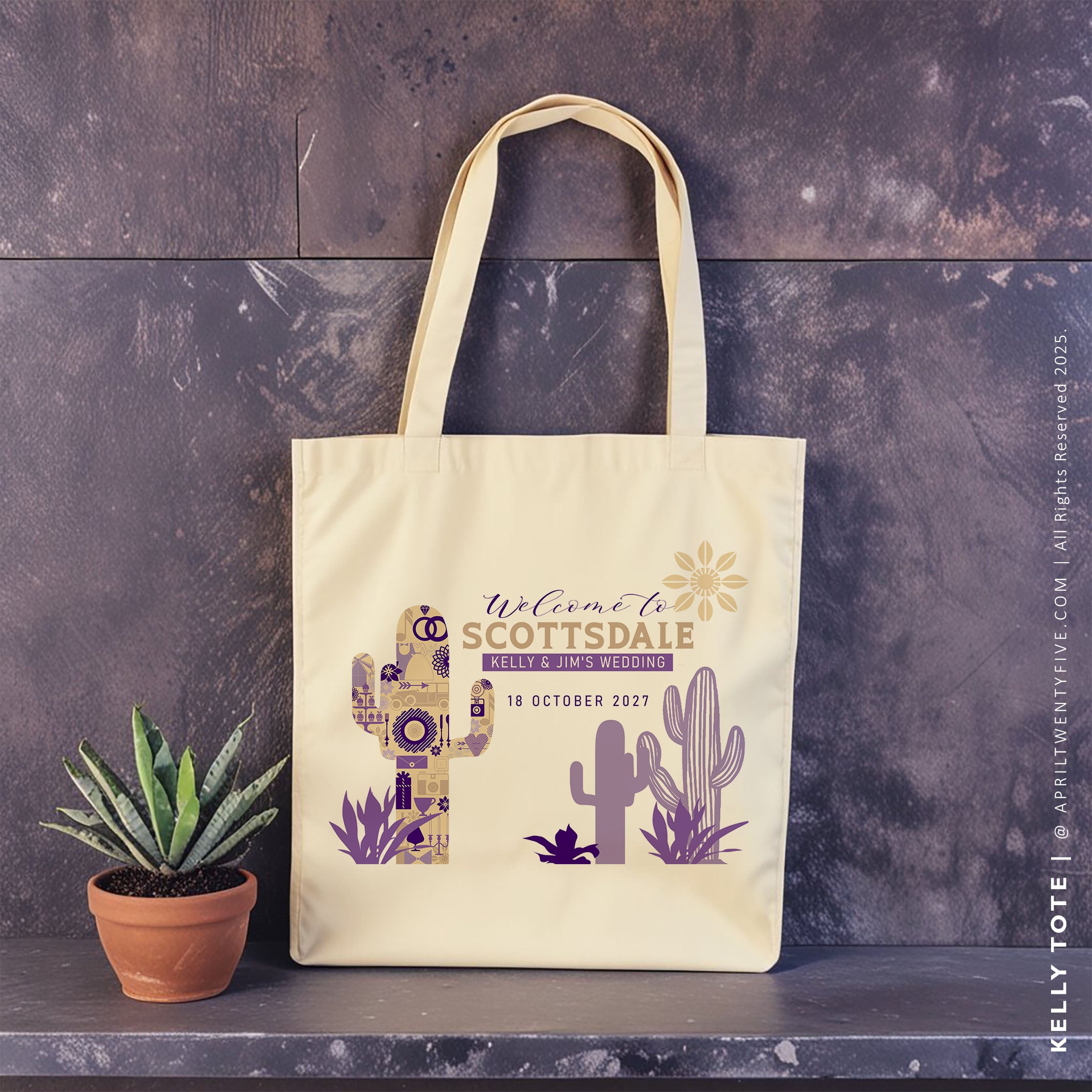 KELLY | Scottsdale, Arizona Desert Wedding Tote