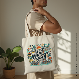 KIA | Key West Florida Canvas Tote