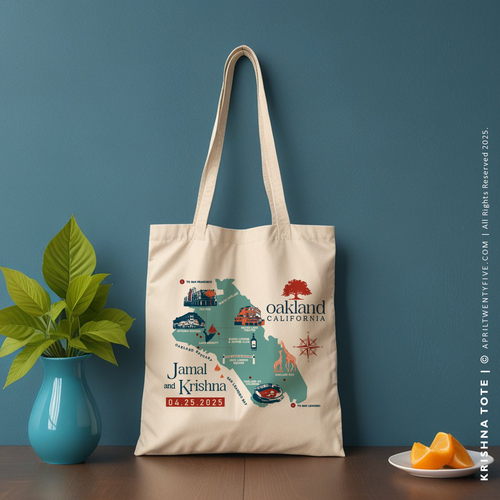 KRISHNA | Oakland, California Canvas Tote