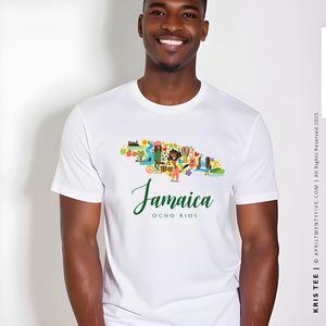KRIS | Jamaica Men's Graphic T-shirt (Personalized)