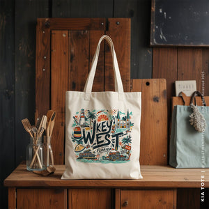 KIA | Key West Florida Canvas Tote