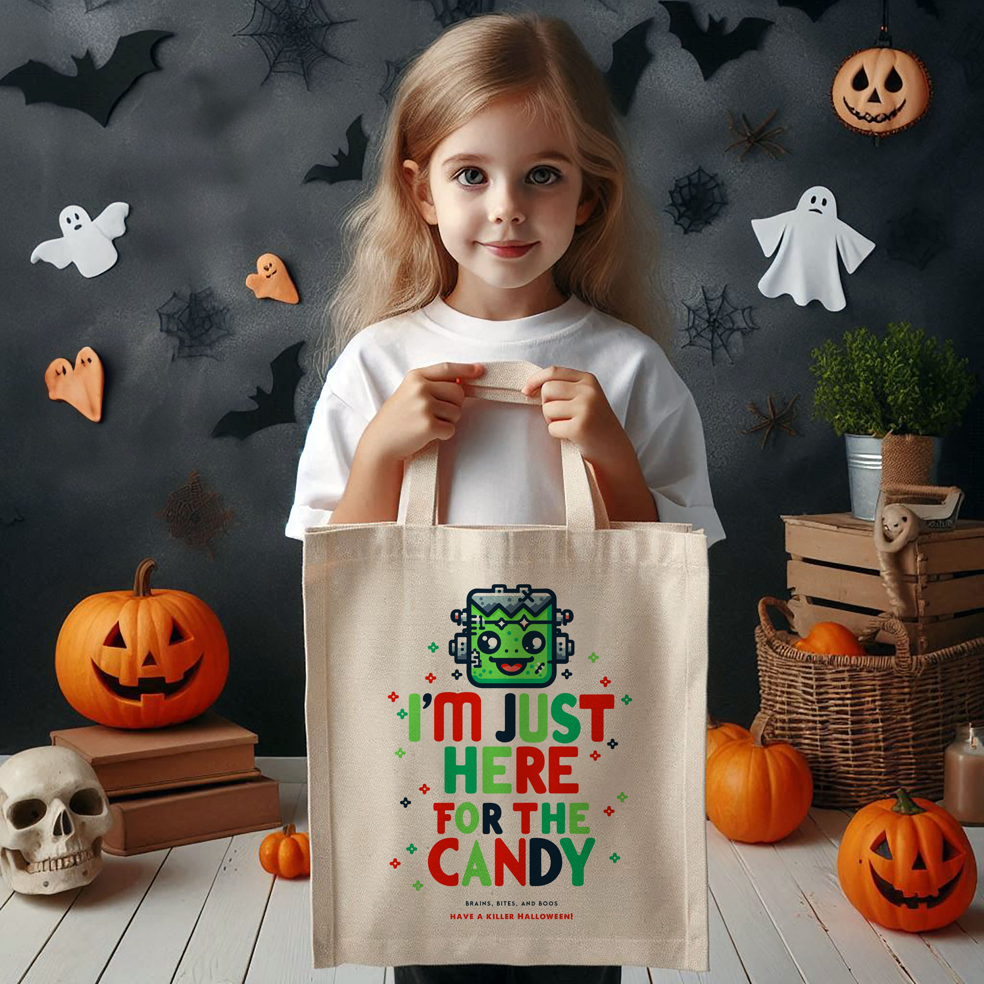 FRANKIE | Halloween Canvas Tote