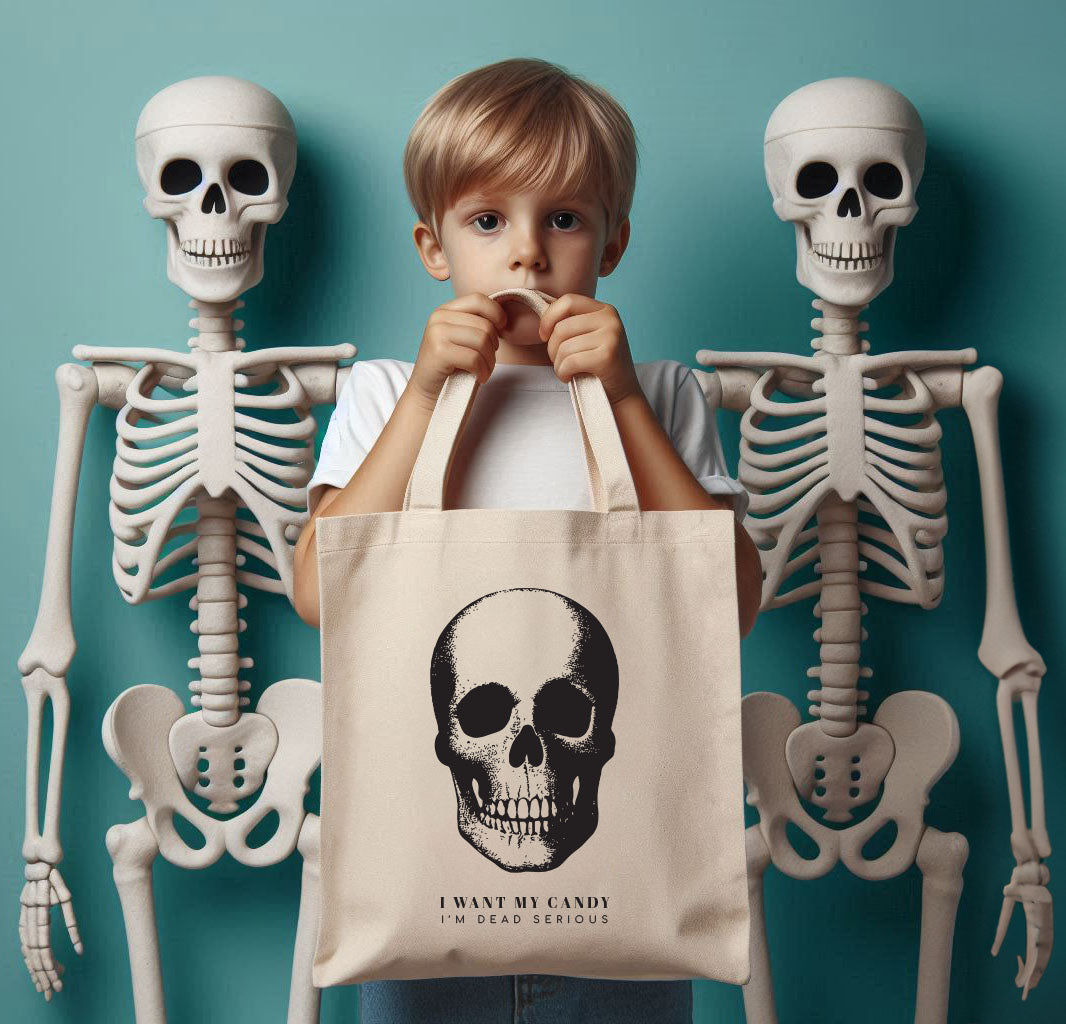 SEBASTIAN | Halloween Canvas Tote