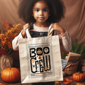 BOO CREW ONE | Halloween Canvas Tote