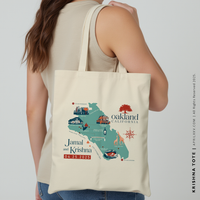 KRISHNA | Oakland, California Canvas Tote thumbnail