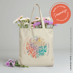 Load image into Gallery viewer, LAURICE | Hello Spring Tote (Personalized)
