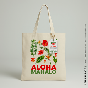 LEILANI | Hawaii Canvas Tote