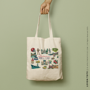 LEVON | Alabama Souvenir Tote (Personalized)