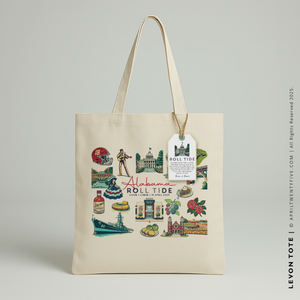 LEVON | Alabama Souvenir Tote (Personalized)