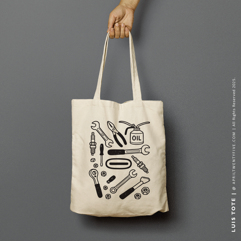 LUIS | Auto-Mechanic Dad Tote