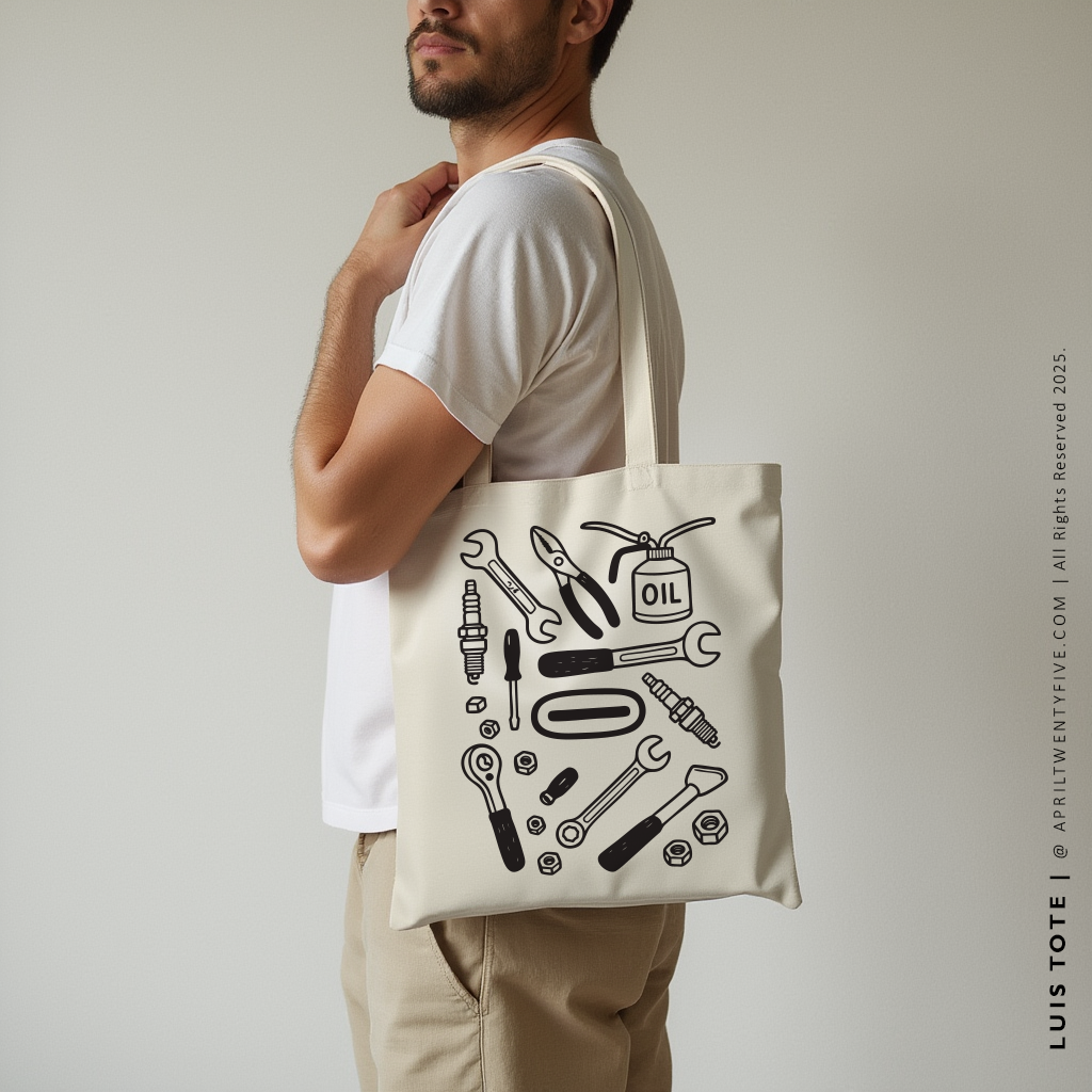 LUIS | Auto-Mechanic Dad Tote