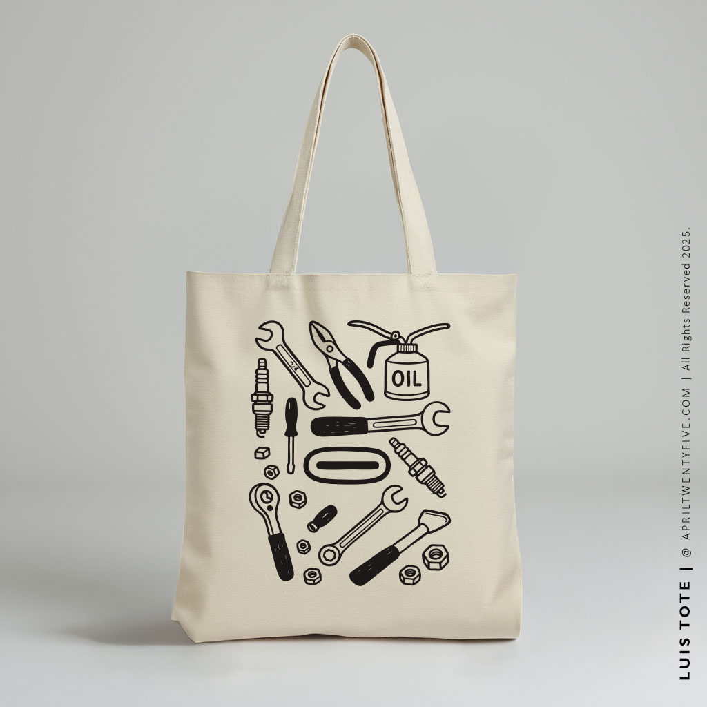 LUIS | Auto-Mechanic Dad Tote