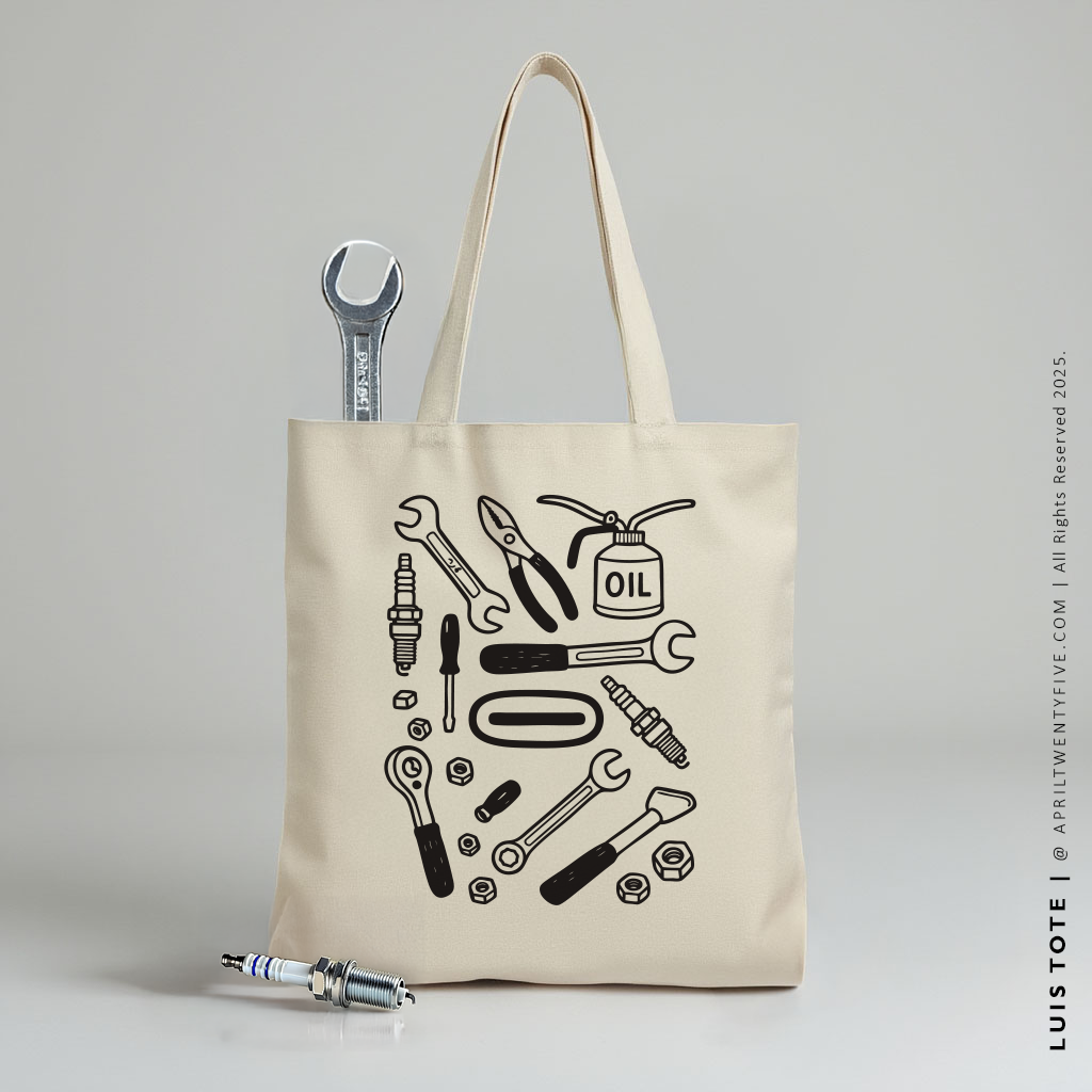 LUIS | Auto-Mechanic Dad Tote