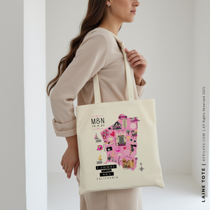 LAINE | Carmel by the Sea, California Map Tote