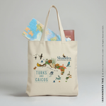 Load image into Gallery viewer, LASHANDRA | turks and Caicos Souvenir Tote (Personalized)
