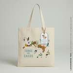 Load image into Gallery viewer, LASHANDRA | turks and Caicos Souvenir Tote (Personalized)
