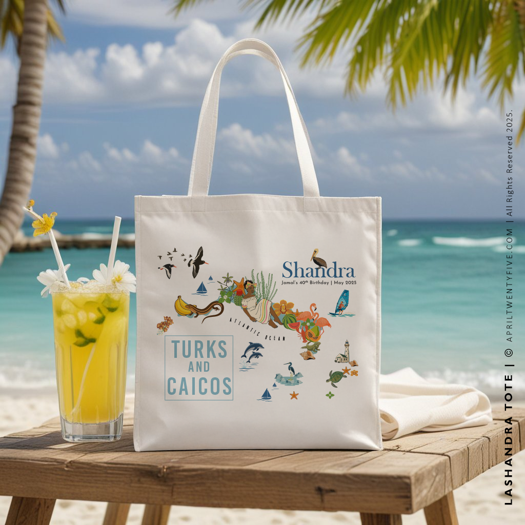 LASHANDRA | Turks and Caicos Tote