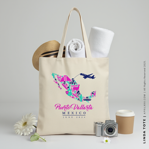 LINDA | Mexican Map Tote