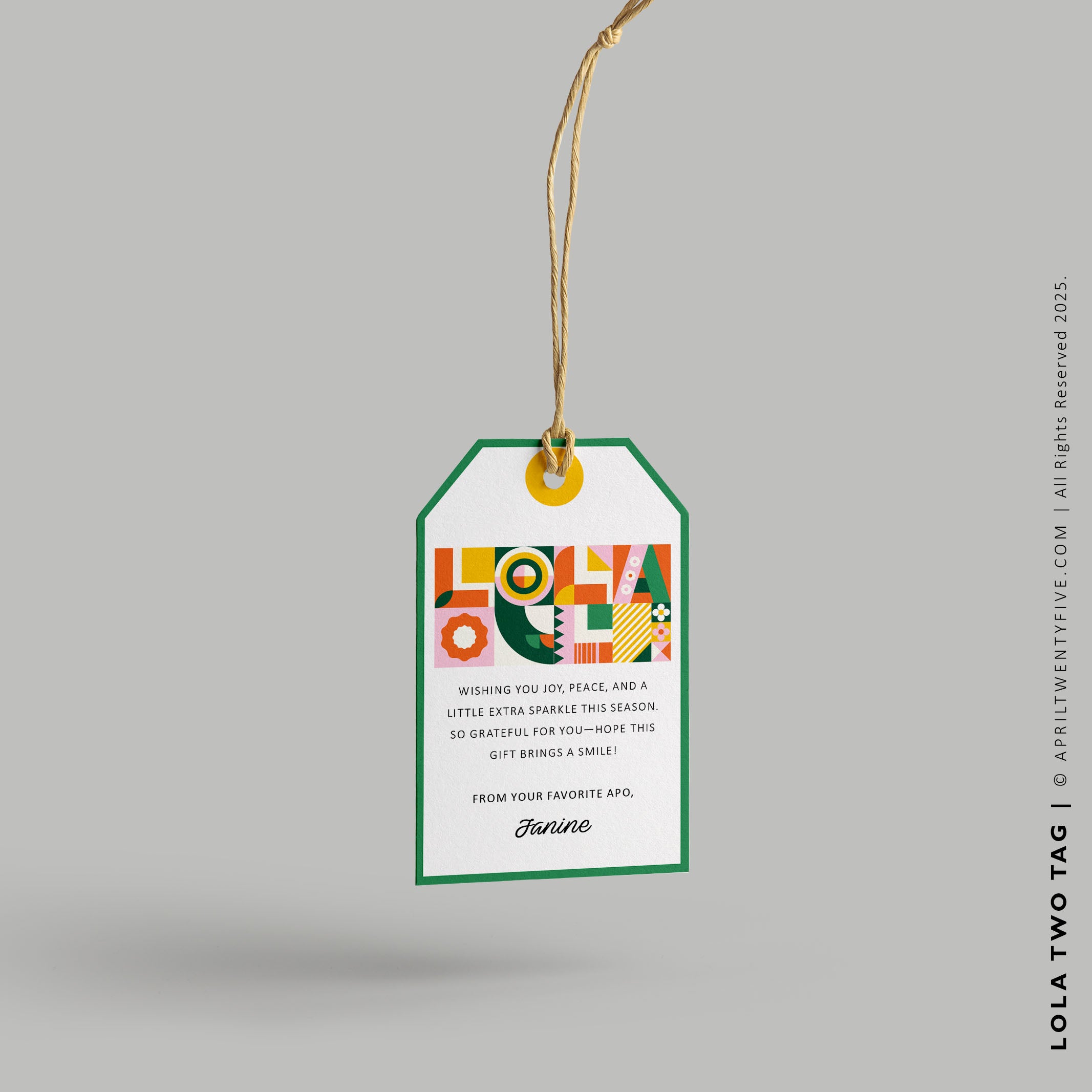 LOLA | Gift for Grandma Tote