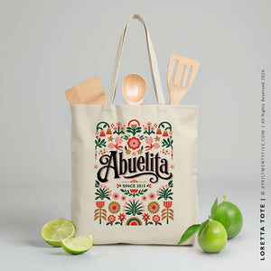 Loretta Abuelita | Canvas Tote Bag