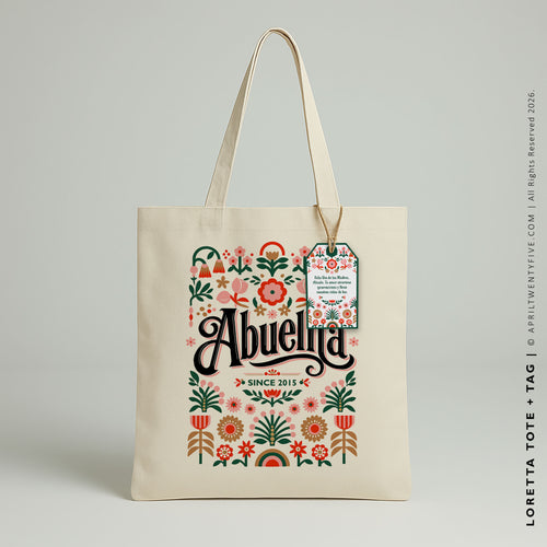 Loretta Abuelita | Canvas Tote Bag