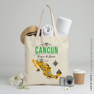 LUCIA | Mexican Map Tote