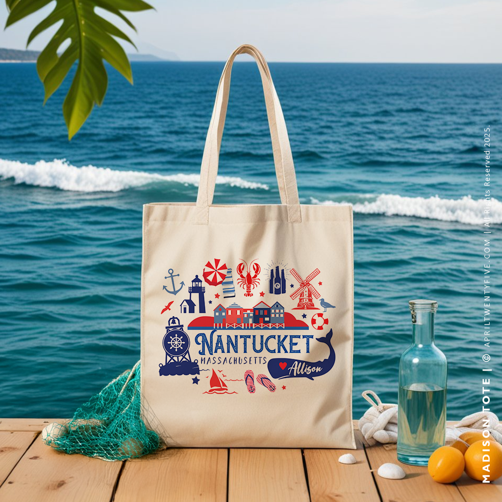 MADISON | Nantucket, Massachusetts Tote