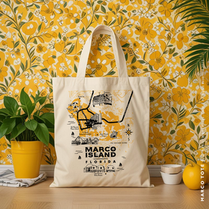 MARCO | Marco Island, Florida Map Tote