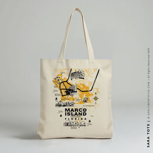 MARCO | Marco Island, Florida Map Tote