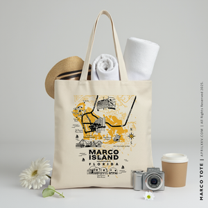 MARCO | Marco Island, Florida Map Tote