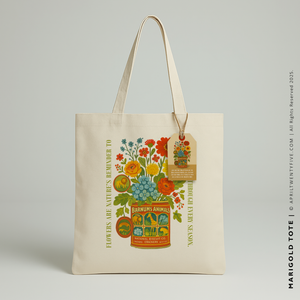MARIGOLD | Spring Tote (Personalized)