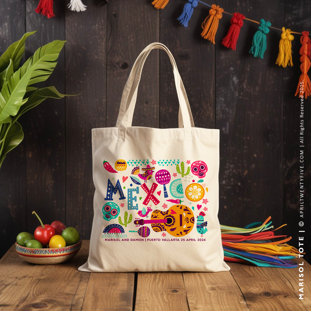MARISOL | Mexican Travel Icons Tote