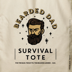 MARLON | Bearded Dad Tote
