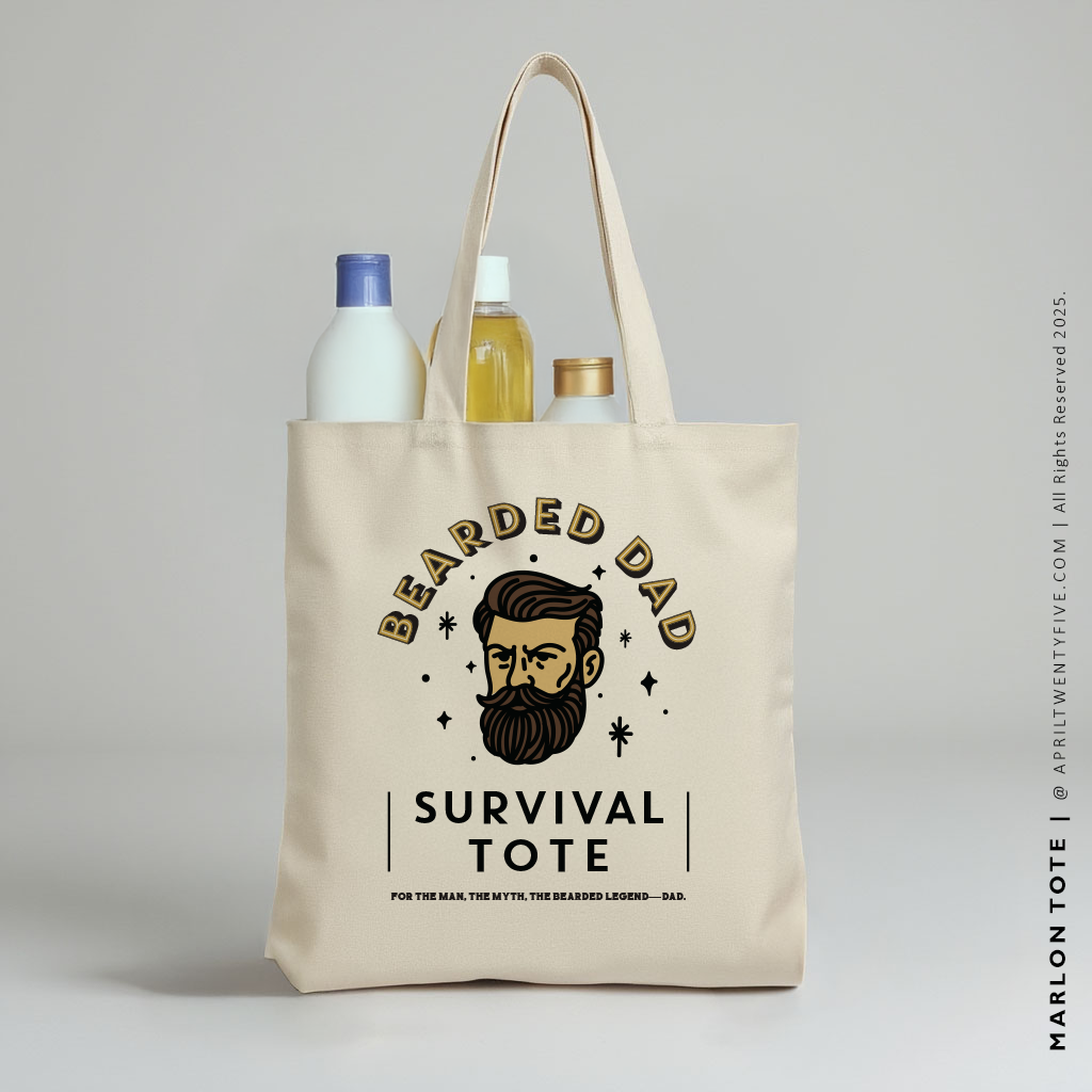 MARLON | Bearded Dad Tote
