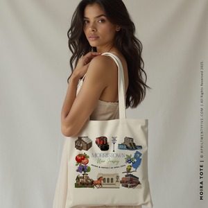 MOIRA | Morristown New Jersey Souvenir Tote (Personalized)