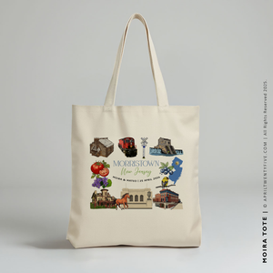 MOIRA | Morristown New Jersey Souvenir Tote (Personalized)