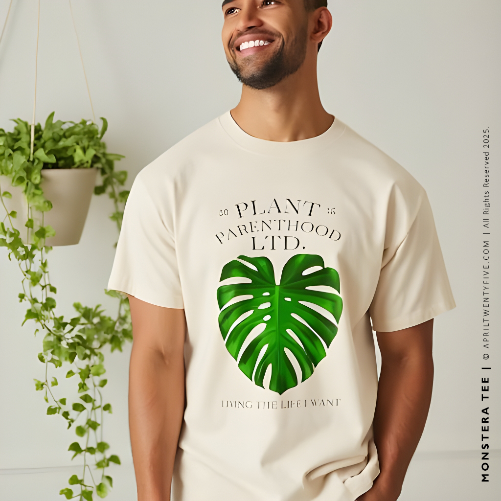 MONSTERA | Plant Parenthood Men's Graphic T-shirt